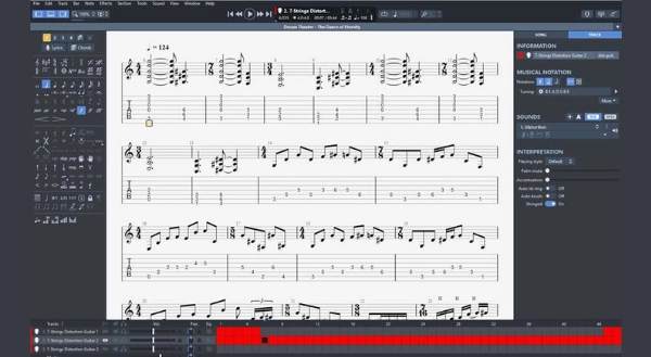 برنامه Guitar Pro