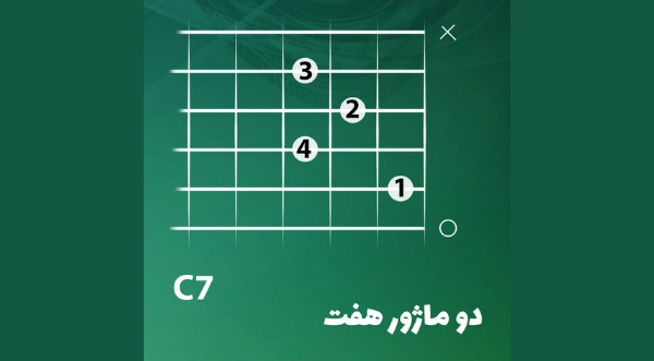 آکورد دو ماژور هفت