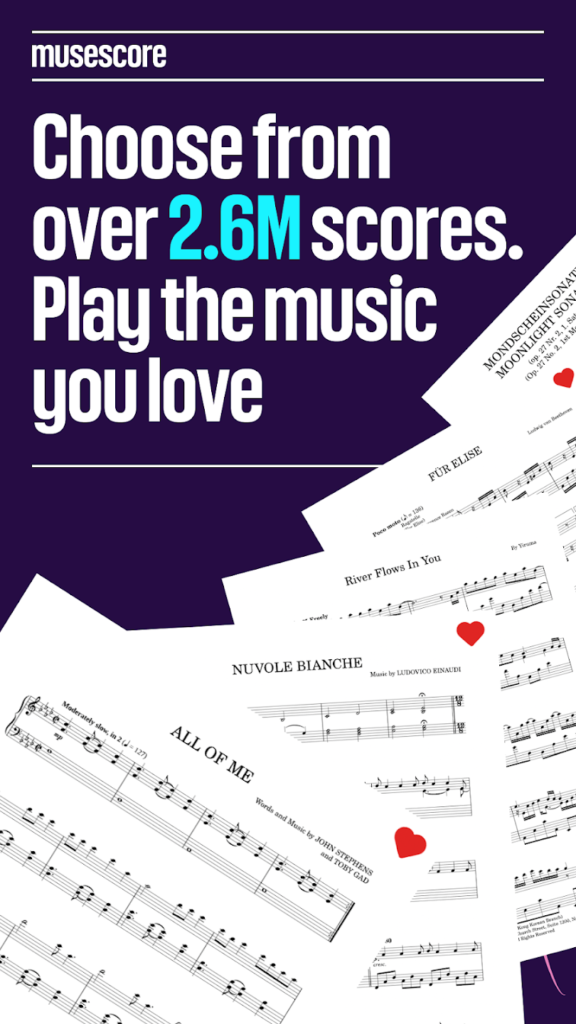 محیط برنامه MuseScore