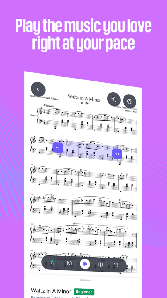 محیط برنامه MuseScore