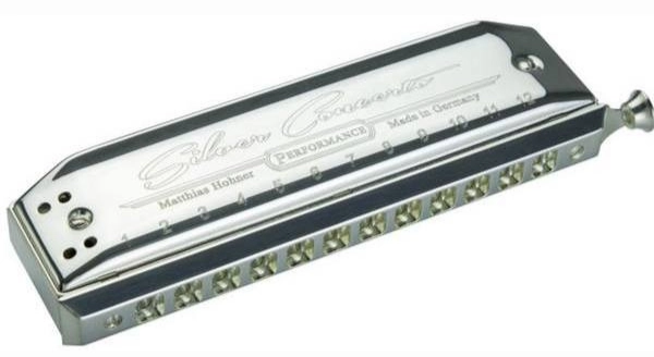 ساز دهنی کروماتیک هوهنر مدل SILVER CONCERTO M753501