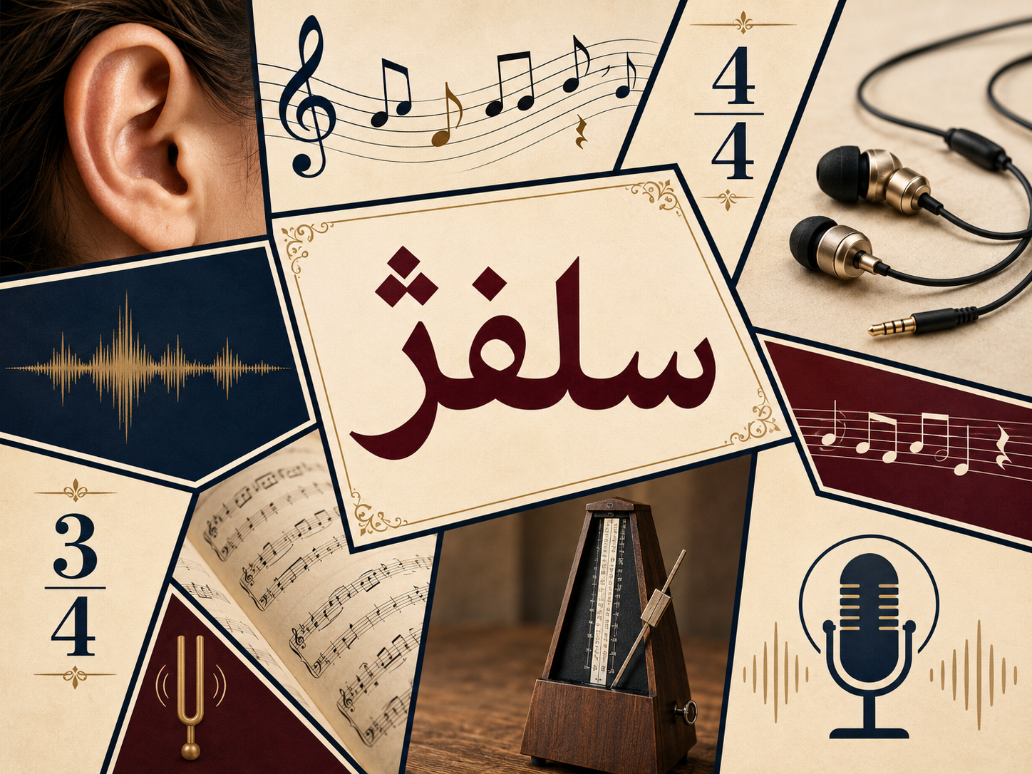 بخش‌های مختلف آموزش سلفژ